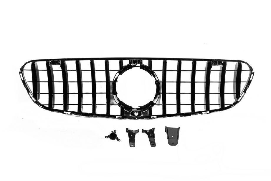 Mercedes GLC Coupé C253 2016–2023 Frontgrill GT Panamericana Black (til 2015-2019) Foto 6