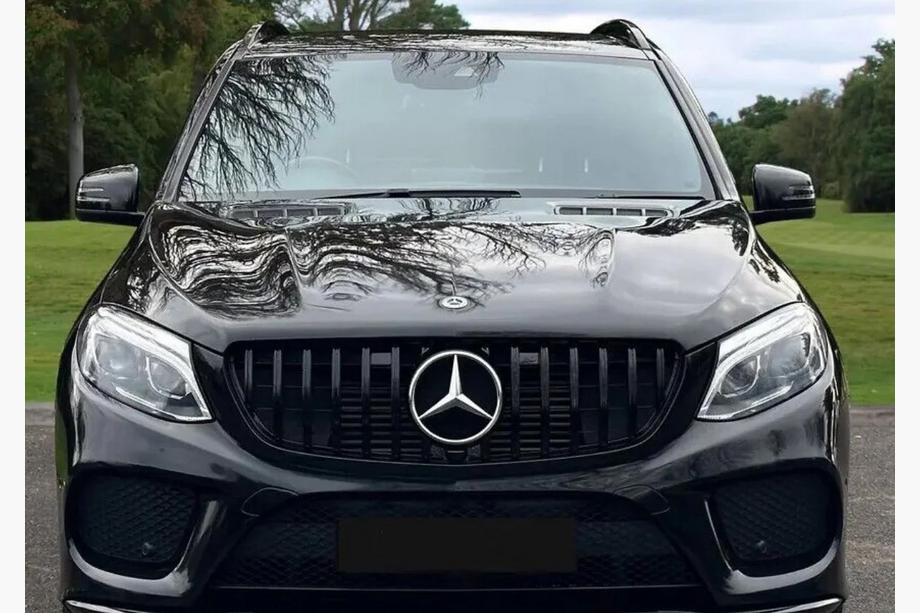 Mercedes GLE Coupé C292 2015–2019 Tuning kølergrill (GT Panamericana Black) Foto 1