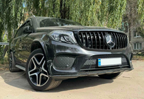 Mercedes GL/GLS class X166 2012–2019 Frontgrill GT Panamericana Black (til GLS) foto 1