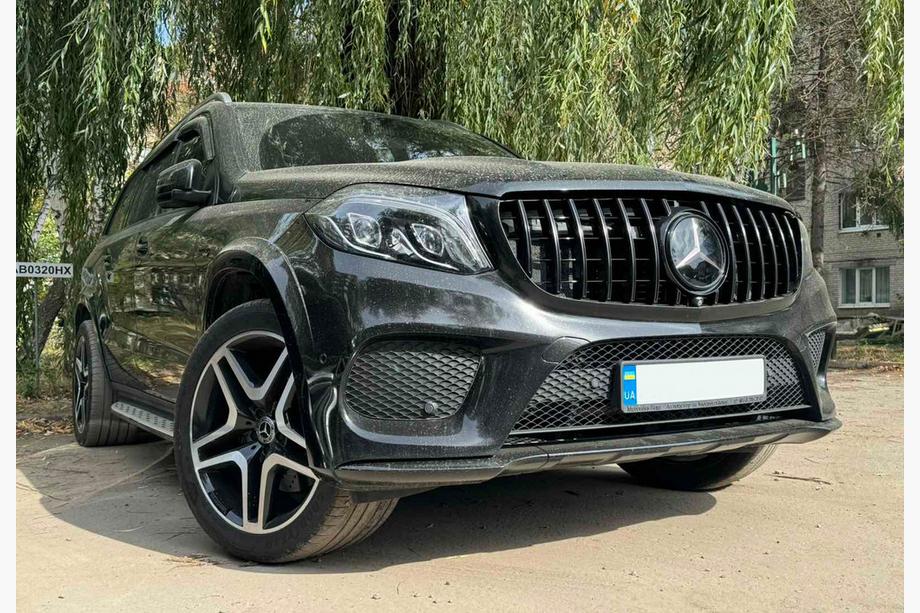 Mercedes GL/GLS class X166 2012–2019 Frontgrill GT Panamericana Black (til GLS) Image