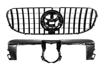 Mercedes GLS X167 2019– Frontgrill 2019-2023 (GT Panamericana Black) foto 10