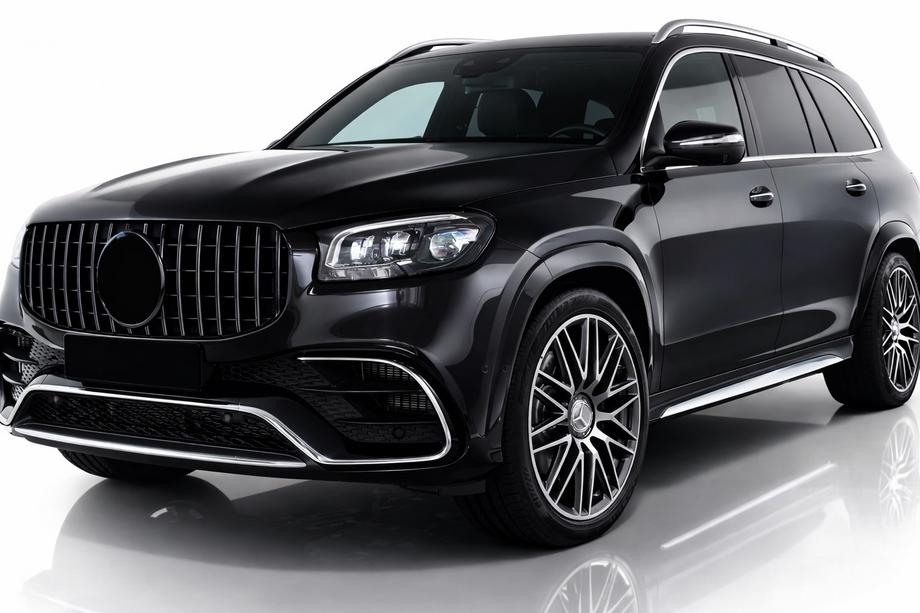 Mercedes GLS X167 2019– Frontgrill 2019-2023 (GT Panamericana Black) Image