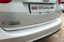 Ford C-Max/Grand C-Max 2010–2019 Bagagerumskantliste (rustfrit stål) foto 6