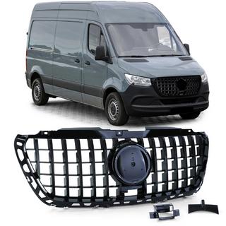 Frontgrill Panamericana GT Panamericana Black Premium Mercedes Sprinter W907/W910 2018– foto 1