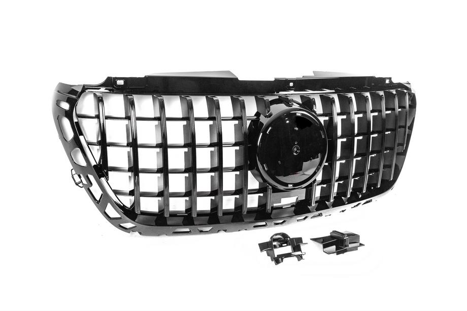 Mercedes Sprinter W907/W910 2018– Frontgrill Panamericana GT Panamericana Black Premium Med ramme Foto 4