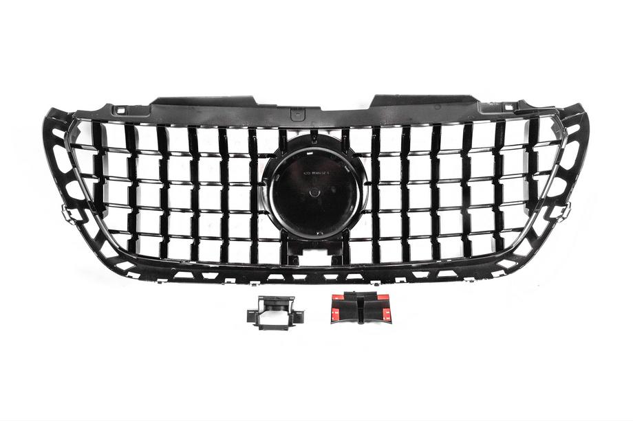 Mercedes Sprinter W907/W910 2018– Frontgrill Panamericana GT Panamericana Black Premium Med ramme Foto 5