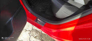 Ford Fiesta 2008–2017 Dørtrinslister (Carmos V1, 4 stk., rustfrit stål) foto 6