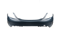 Mercedes C-klasse W205 2014–2021 Bagkofanger til diffuser (AMG C63-designs 2014-2021) foto 2