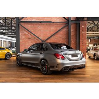 Bageste diffuser med udstødningsender Silver (C63 design 2018-2021) foto 1