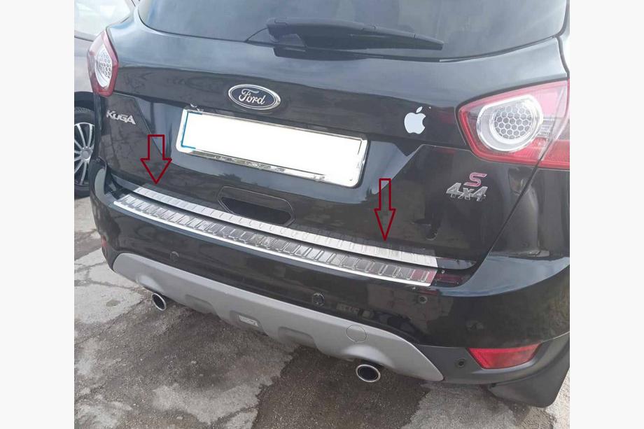 Ford Kuga 2008–2013 Bagagerumskantliste (rustfrit stål) Image