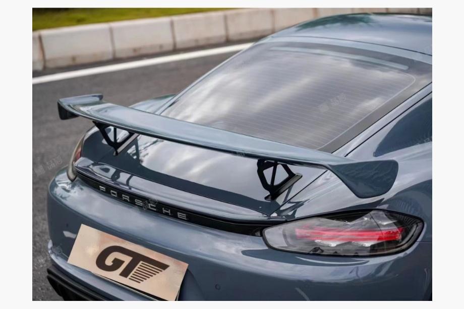 Porsche Boxster/Cayman 982 (718) 2016– GT4 carbon spoiler Image