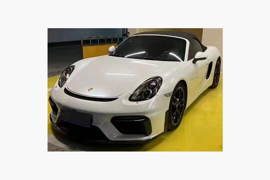Porsche Boxster/Cayman 981 2013–2016 Forreste kofanger komplet (982 GT4-stil) Image