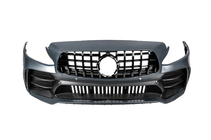 Mercedes C-klasse W205 2014–2021 Forreste kofanger komplet (C63 GT-design) foto 3