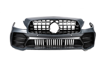 Mercedes C-klasse W205 2014–2021 Forreste kofanger komplet (C63 GT-design) foto 6