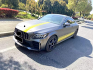 Mercedes C-klasse W205 2014–2021 Bodykit-sæt med diffuser til Coupe (Black Mamba C63GT-design) foto 1