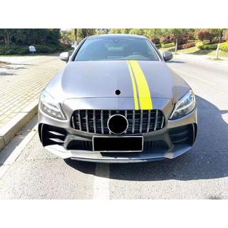 Bodykit-sæt med diffuser til Coupe (Black Mamba C63GT-design) Mercedes C-klasse W205 2014–2021 foto 3