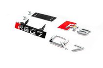 Audi Q7 2015–2026 Emblemsæt til kølergrill foto 1