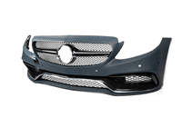 Mercedes C-klasse W205 2014–2021 Bodykit med diffuser til Coupe (AMG C63-designs 2014-2018) foto 4