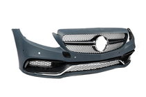 Mercedes C-klasse W205 2014–2021 Bodykit med diffuser til Coupe (AMG C63-designs 2014-2018) foto 5