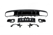 Mercedes C-klasse W205 2014–2021 Bodykit med diffuser til Coupe (AMG C63-designs 2014-2018) foto 6