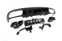 Mercedes C-klasse W205 2014–2021 Bodykit med diffuser til Coupe (AMG C63-designs 2014-2018) foto 8