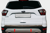 Ford Kuga/Escape 2013–2019 Bagagerumskantliste (rustfrit stål) foto 3