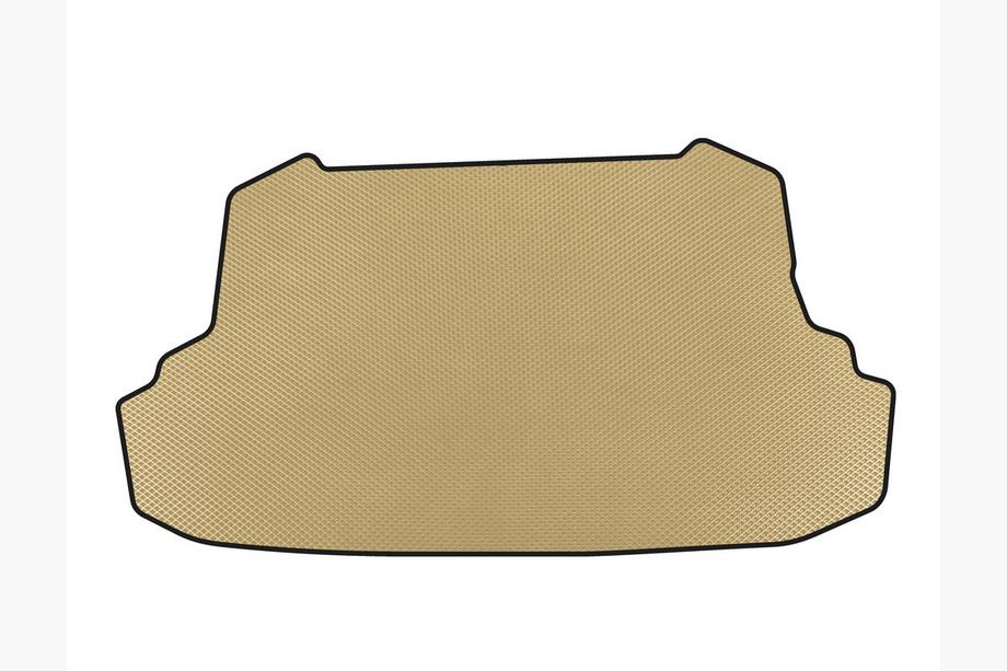 BYD F3 2013–2015 EVA bagagerumsmåtte (med udskæring til gasflaske, SD, beige) Image