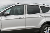 Ford Kuga/Escape 2013–2019 Dørstolpelister i rustfrit stål foto 1