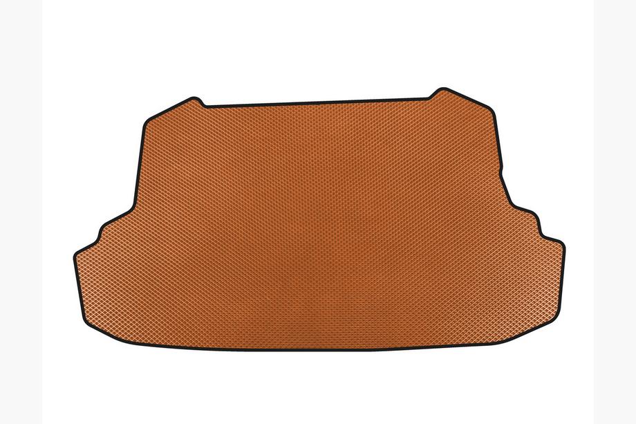 BYD F3 2013–2015 EVA bagagerumsmåtte (med udskæring til LPG-tank, SD, Orange) Image