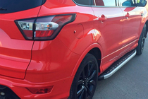 Ford Kuga/Escape 2013–2019 Fullmond sidetrin (2 stk., aluminium) foto 3