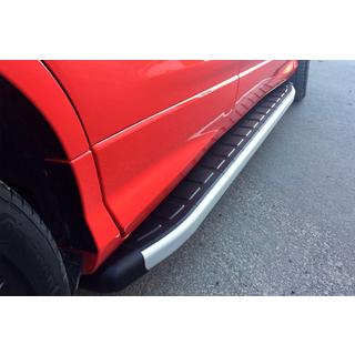 Fullmond sidetrin (2 stk., aluminium) foto 1