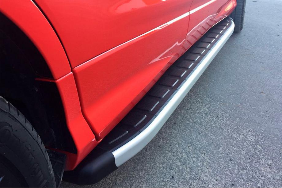 Ford Kuga/Escape 2013–2019 Fullmond sidetrin (2 stk., aluminium) Image
