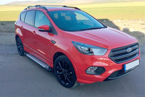 Ford Kuga/Escape 2013–2019 Sidetrin Allmond Grey (2 stk., aluminium) foto 10