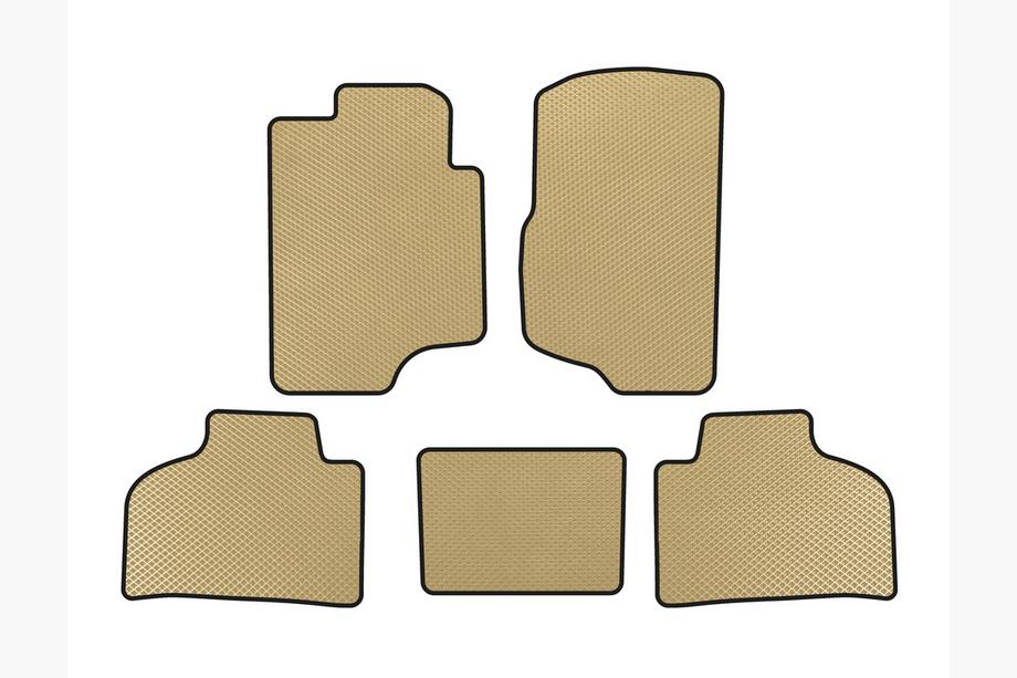 Chevrolet Silverado 2007–2013 EVA gulvmåtter (Beige) Image