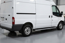 Ford Transit 2000–2014 Fullmond sidetrin (2 stk., aluminium) foto 1