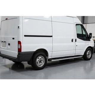 Fullmond sidetrin (2 stk., aluminium) foto 1