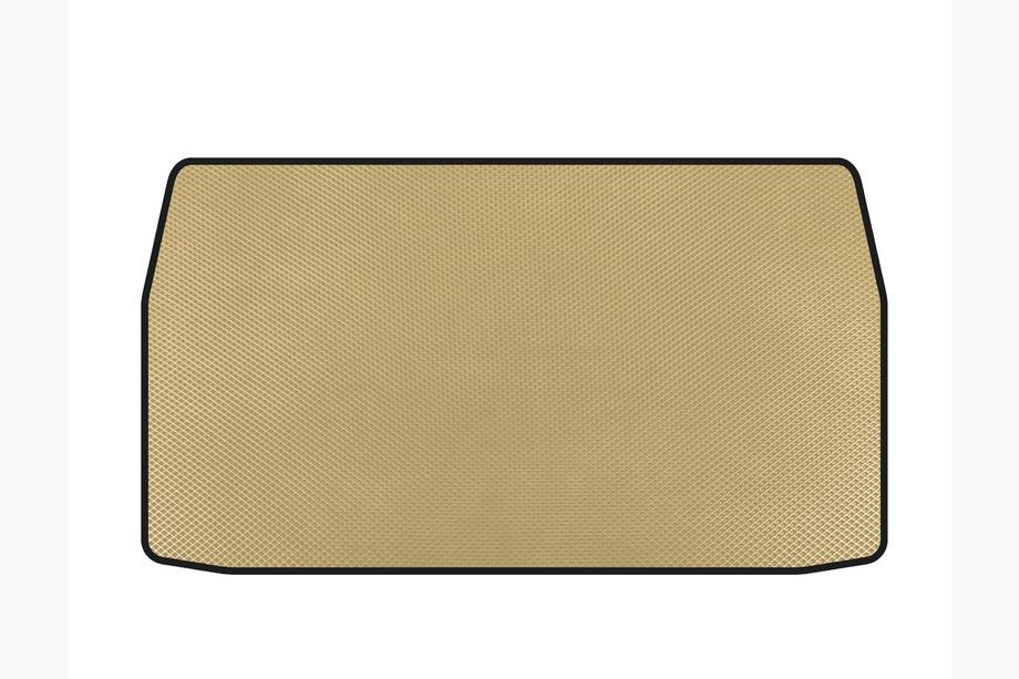 Mitsubishi Grandis 2003–2011 EVA bagagerumsmåtte (3 rækker, beige) Foto 1
