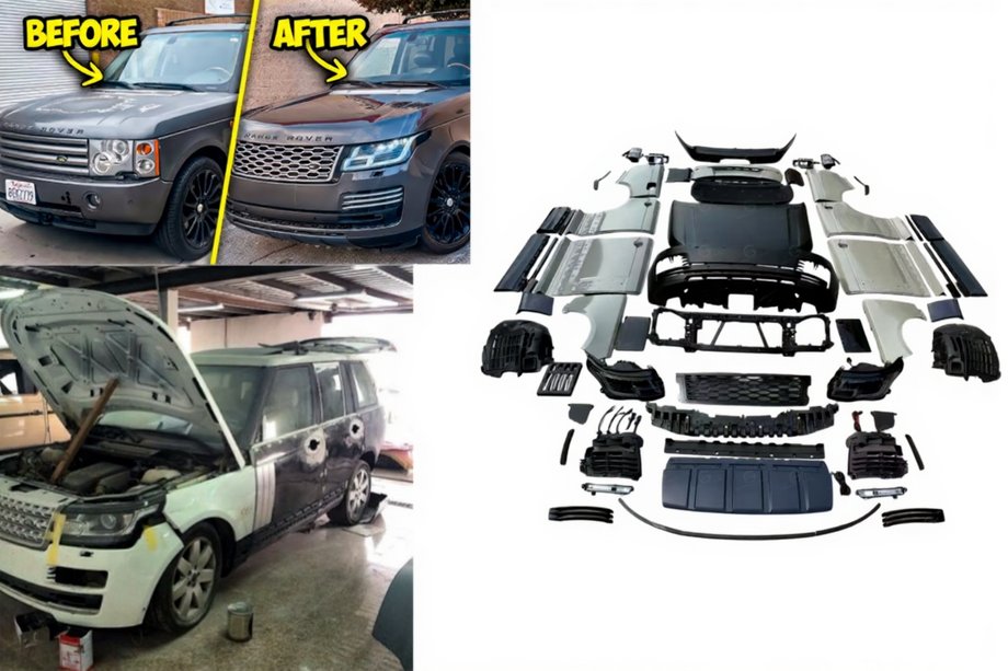 Range Rover III L322 2002–2012 Facelift-kit til 2020 (med døre) Image
