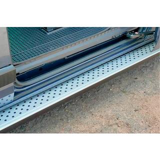 Sidetrin Allmond Grey (2 stk., aluminium) foto 2