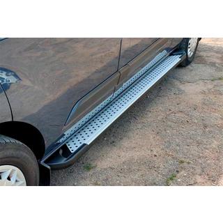 Sidetrin Allmond Grey (2 stk., aluminium) foto 1