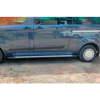 Sidetrin Allmond Grey (2 stk., aluminium) foto 4