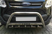 Ford Custom 2013–2022 Bullbar WT004 (rustfrit stål) 60 mm foto 1