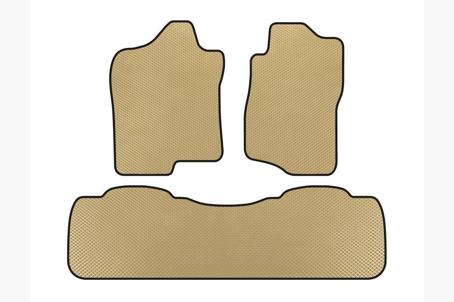 Chevrolet Suburban 2007–2014 EVA gulvmåtter (Beige) Image