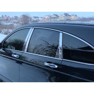 Dørstolpelister i rustfrit stål (8 stk.) foto 3