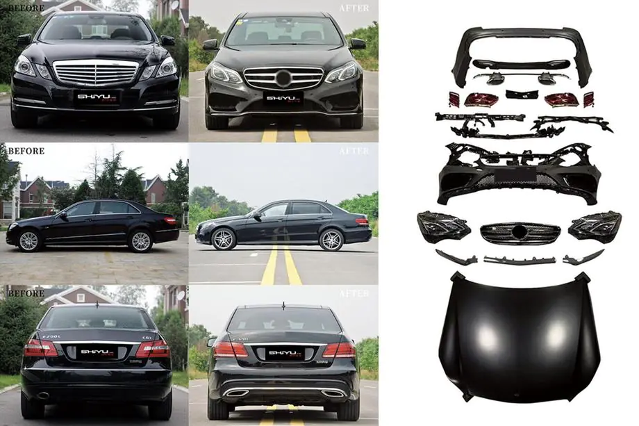 Mercedes E-class W212 2009–2016 AMG-Line facelift-kit 2016 Image