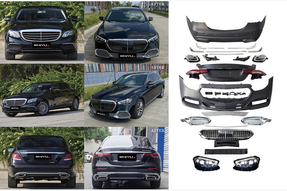 Mercedes E-klasse W213 2016–2023 Restyling-kit til Maybach 2024 Foto 2