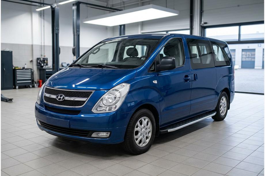 Hyundai H300, H1, Starex 2008–2020 Fullmond sidetrin (2 stk., aluminium) Image