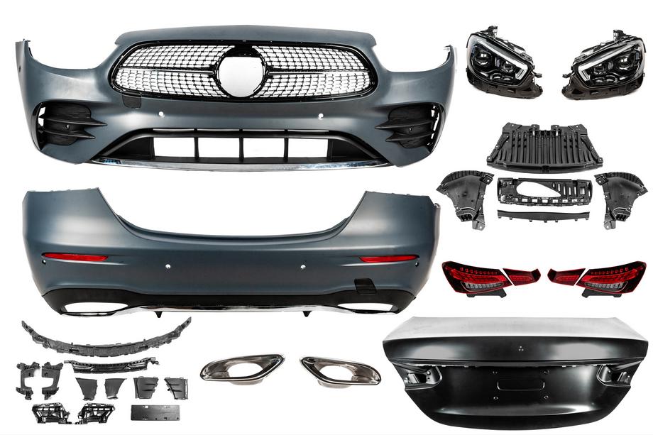 Mercedes E-klasse W213 2016–2023 AMG-Line 2024 facelift-kit Foto 2