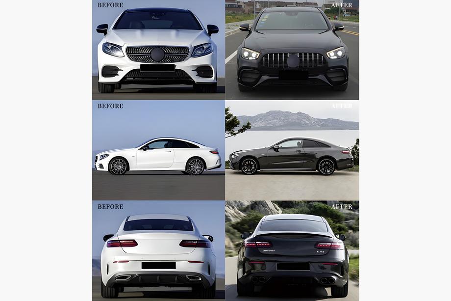 Mercedes E-klasse Coupé C238 2016–2024 AMG E63 2024 restyling-kit Foto 48