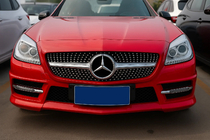 Mercedes SLK R172 2011–2016 Frontgrill Diamond Black foto 1